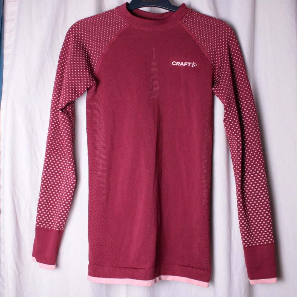 Craft Base Layer Running Top Xs Red - image 5